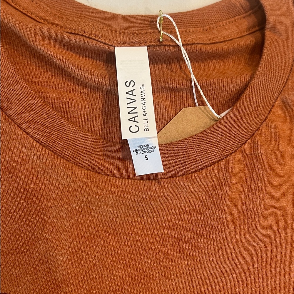 Cowgirl Graphic Tee in Orange - Picture 5 of 5